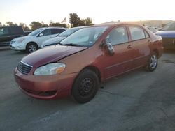 Salvage cars for sale from Copart Martinez, CA: 2008 Toyota Corolla CE