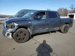 Salvage trucks for sale at Brookhaven, NY auction: 2010 Toyota Tundra Crewmax SR5