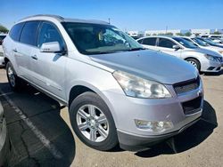 Chevrolet salvage cars for sale: 2010 Chevrolet Traverse LT