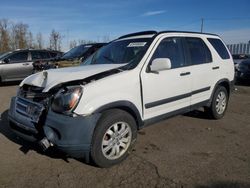 Honda salvage cars for sale: 2005 Honda CR-V EX