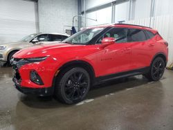 Salvage cars for sale at Ham Lake, MN auction: 2019 Chevrolet Blazer RS