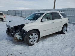 Salvage cars for sale from Copart Rapid City, SD: 2016 GMC Acadia Denali