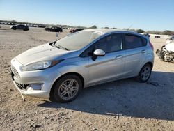 Salvage cars for sale at San Antonio, TX auction: 2019 Ford Fiesta SE