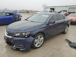 Salvage cars for sale at Kansas City, KS auction: 2017 Chevrolet Impala LS