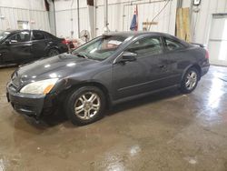 Salvage cars for sale at Franklin, WI auction: 2006 Honda Accord EX