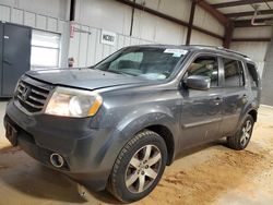 Salvage cars for sale at Chatham, VA auction: 2013 Honda Pilot Touring