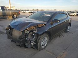 Salvage cars for sale at Grand Prairie, TX auction: 2019 Hyundai Elantra SE