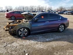 Honda salvage cars for sale: 2013 Honda Accord LX