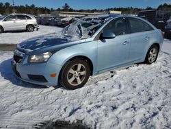 Salvage cars for sale at Exeter, RI auction: 2011 Chevrolet Cruze LT