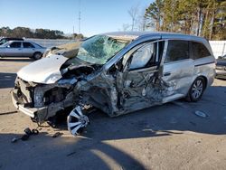 Salvage cars for sale at Dunn, NC auction: 2015 Honda Odyssey EX