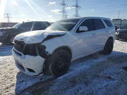 Salvage cars for sale at Elgin, IL auction: 2019 Dodge Durango GT