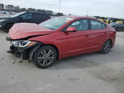 Salvage cars for sale at Dunn, NC auction: 2017 Hyundai Elantra SE