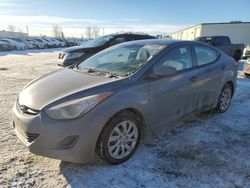 Salvage cars for sale from Copart Rocky View County, AB: 2012 Hyundai Elantra GLS