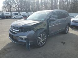 Salvage cars for sale at Glassboro, NJ auction: 2018 Honda Pilot Touring