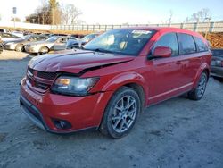 Salvage cars for sale at Spartanburg, SC auction: 2018 Dodge Journey GT