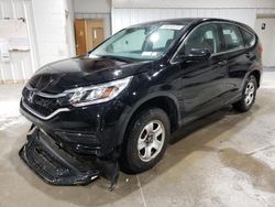 Salvage cars for sale at Leroy, NY auction: 2015 Honda CR-V LX