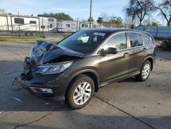 Salvage cars for sale at Sacramento, CA auction: 2016 Honda CR-V EX