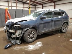 Salvage cars for sale at Pennsburg, PA auction: 2020 Jeep Cherokee Latitude Plus