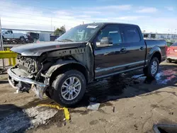 Salvage trucks for sale at Denver, CO auction: 2017 Ford F150 Supercrew