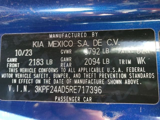 2024 KIA Forte LX