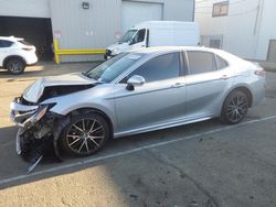 Salvage cars for sale at Vallejo, CA auction: 2024 Toyota Camry SE Night Shade