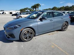 Salvage cars for sale from Copart Fort Pierce, FL: 2022 BMW 228I