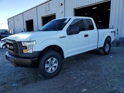 Salvage cars for sale at Jacksonville, FL auction: 2017 Ford F150 Super Cab