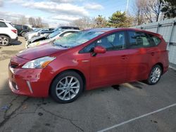 Salvage cars for sale at Moraine, OH auction: 2012 Toyota Prius V