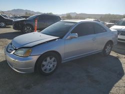 Salvage cars for sale at Las Vegas, NV auction: 2001 Honda Civic SI