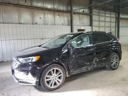 Ford salvage cars for sale: 2019 Ford Edge Titanium