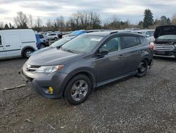 Salvage cars for sale from Copart Portland, OR: 2015 Toyota Rav4 LE