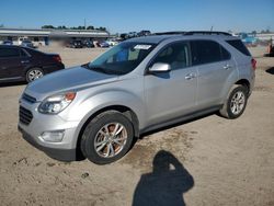 Salvage cars for sale from Copart Harleyville, SC: 2016 Chevrolet Equinox LT