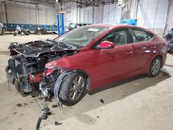 Salvage cars for sale at Woodhaven, MI auction: 2018 Hyundai Elantra SEL