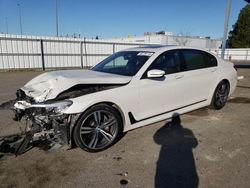 Salvage cars for sale at Sacramento, CA auction: 2016 BMW 740 I