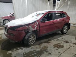 Salvage cars for sale at Central Square, NY auction: 2015 Jeep Cherokee Latitude