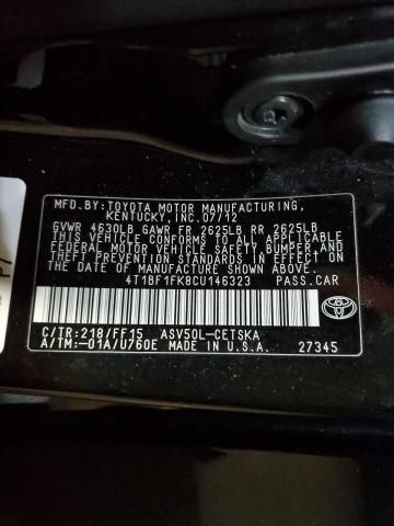 2012 Toyota Camry Base