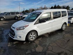 Salvage cars for sale at Denver, CO auction: 2016 Ford Transit Connect XLT