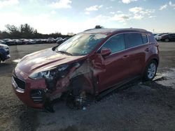 KIA Vehiculos salvage en venta: 2017 KIA Sportage LX