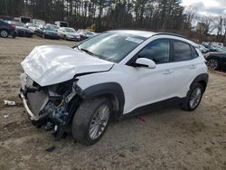 Salvage cars for sale at North Billerica, MA auction: 2021 Hyundai Kona SEL