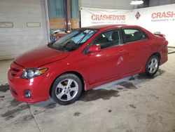 Salvage cars for sale at Eldridge, IA auction: 2013 Toyota Corolla Base