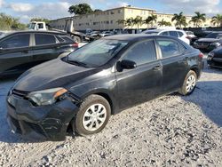 Salvage cars for sale at Opa Locka, FL auction: 2016 Toyota Corolla L