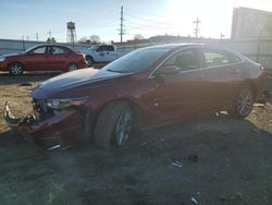 Salvage cars for sale at Chicago Heights, IL auction: 2018 Chevrolet Malibu Premier