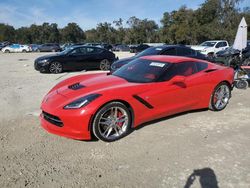 Chevrolet salvage cars for sale: 2016 Chevrolet Corvette Stingray Z51 3LT