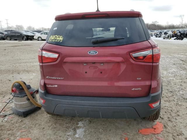 2020 Ford Ecosport SE