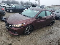 Nissan Sentra sv salvage cars for sale: 2021 Nissan Sentra SV