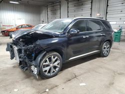 Salvage cars for sale at Franklin, WI auction: 2021 Hyundai Palisade Limited