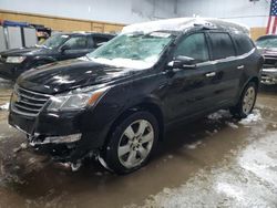 Salvage cars for sale at Kincheloe, MI auction: 2016 Chevrolet Traverse LT