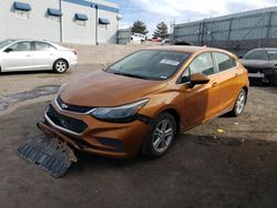 Salvage cars for sale at Albuquerque, NM auction: 2017 Chevrolet Cruze LT