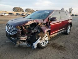 Ford salvage cars for sale: 2022 Ford Edge Titanium