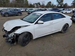 Salvage cars for sale at Hampton, VA auction: 2021 Hyundai Elantra SEL